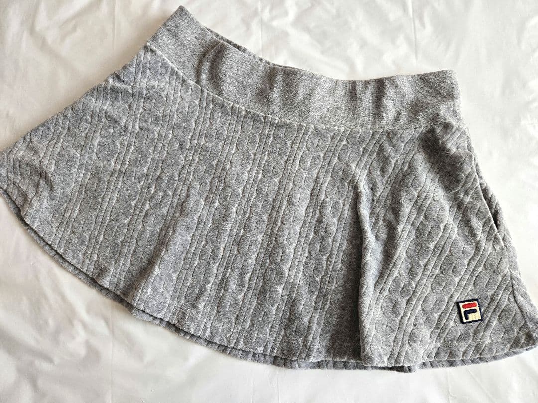 ク*ズ様 【FILA】ベロアトラックジャケットL&スコートXL　上下2点セット