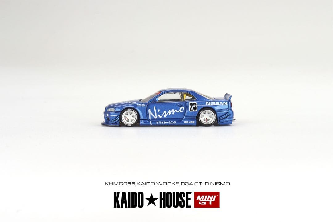 ミニカー KAIDO HOUSE R34 GT-R Nismo #055