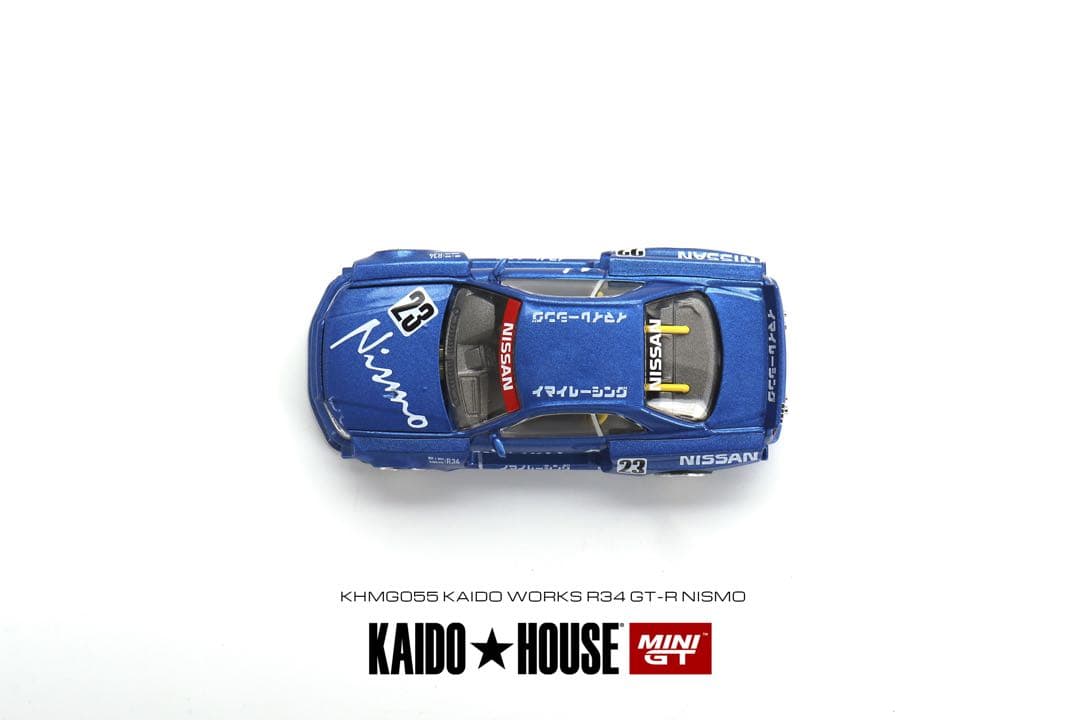 ミニカー KAIDO HOUSE R34 GT-R Nismo #055