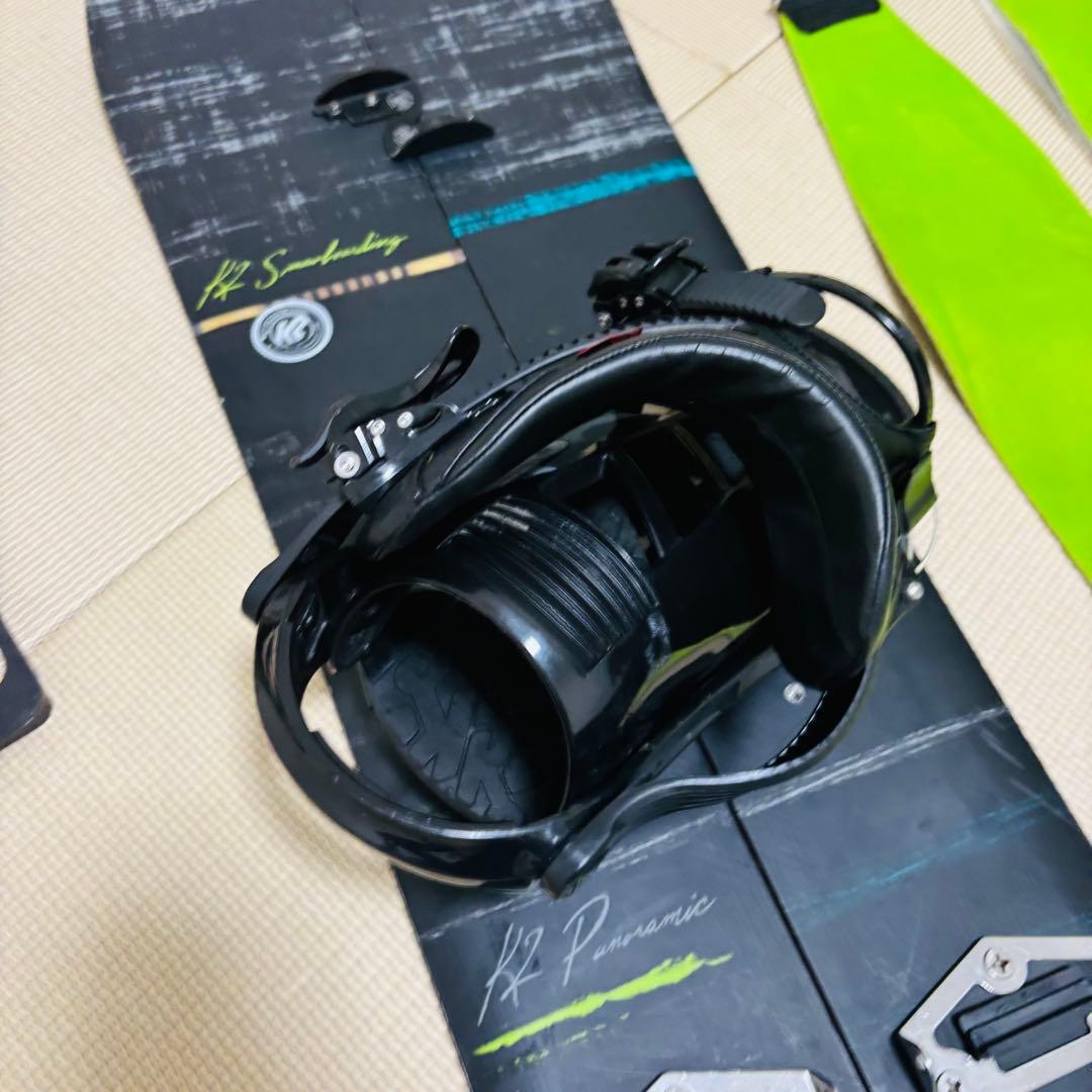 K2 Panoramic 158cm スプリットボード + ビンディング セット