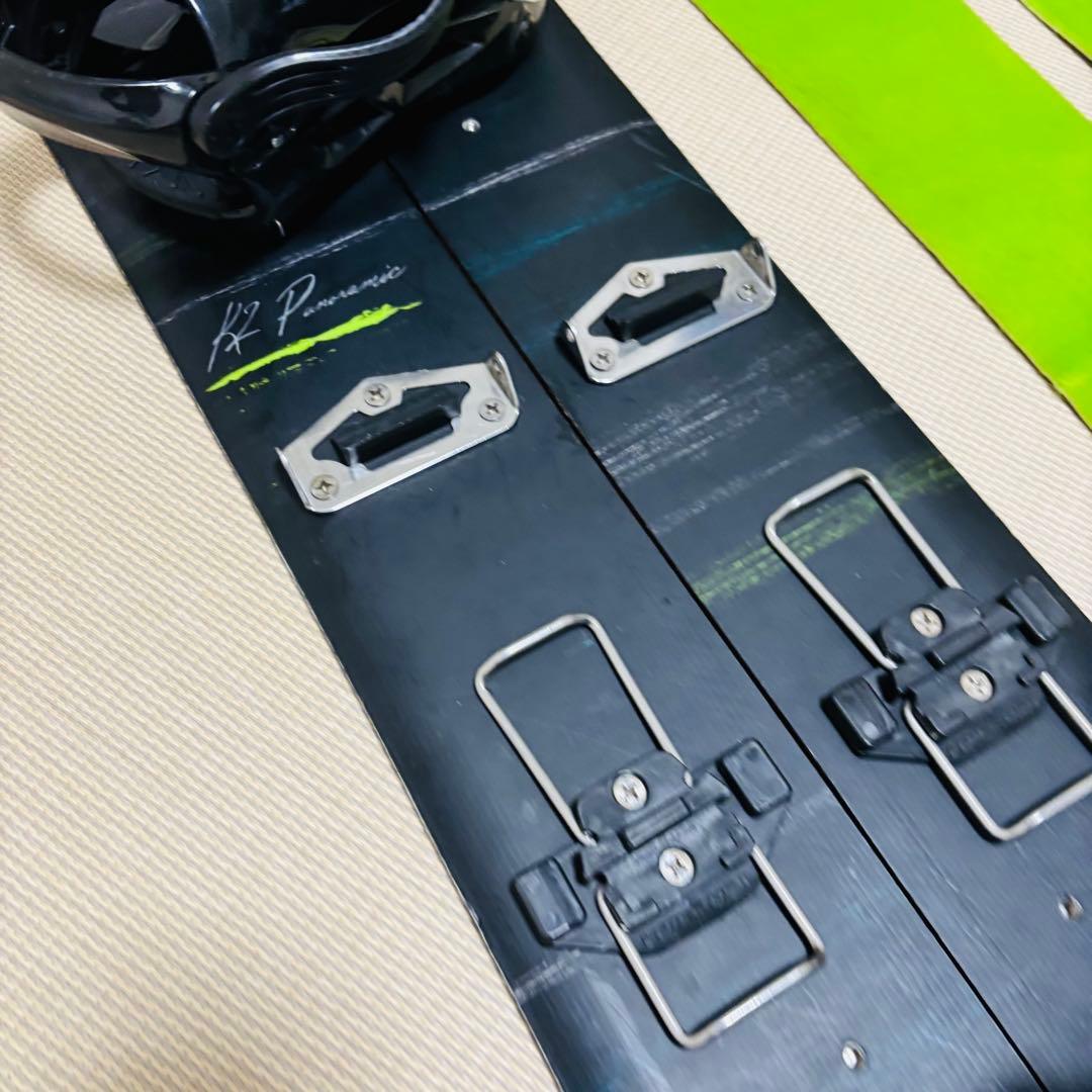 K2 Panoramic 158cm スプリットボード + ビンディング セット