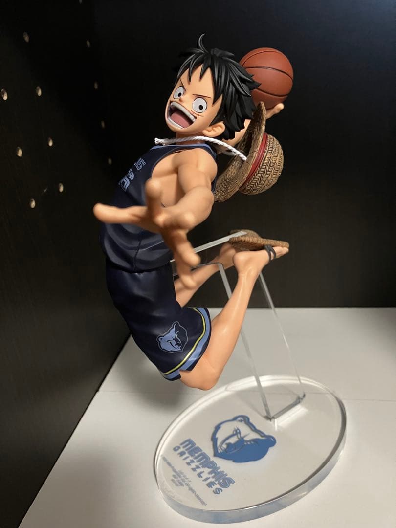 ONEPIECE NBA ルフィ フィギュア メンフィス•グリズリーズ