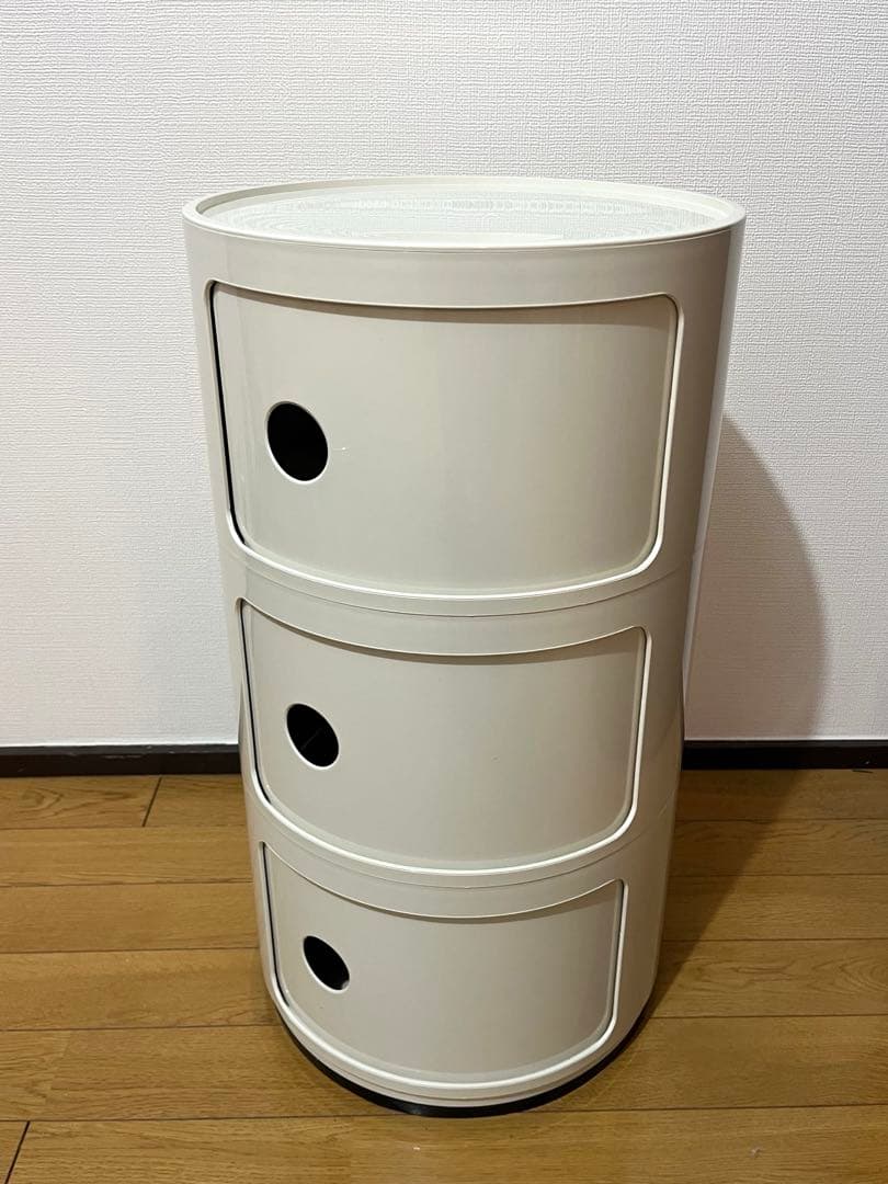 正規品　kartell COMPONIBILI コンポニビリ 3段　美品