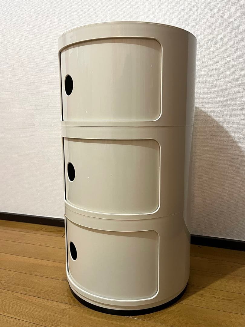 正規品　kartell COMPONIBILI コンポニビリ 3段　美品