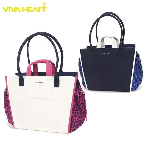 新品 VIVA HEART ビバハート ゴルフ ボストンバッグ NAVY