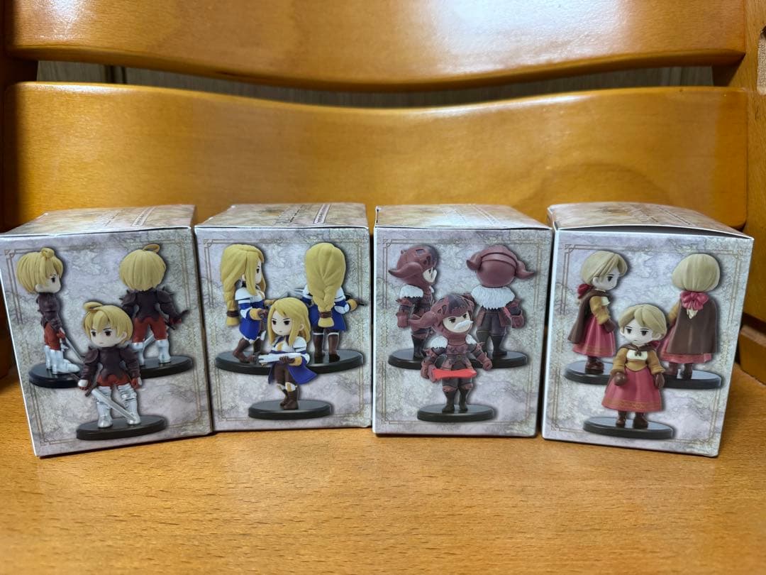 ファイナルファンタジータクティクス ミニチュアフィギュア 4体セット
