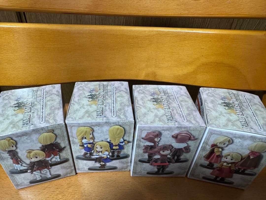 ファイナルファンタジータクティクス ミニチュアフィギュア 4体セット