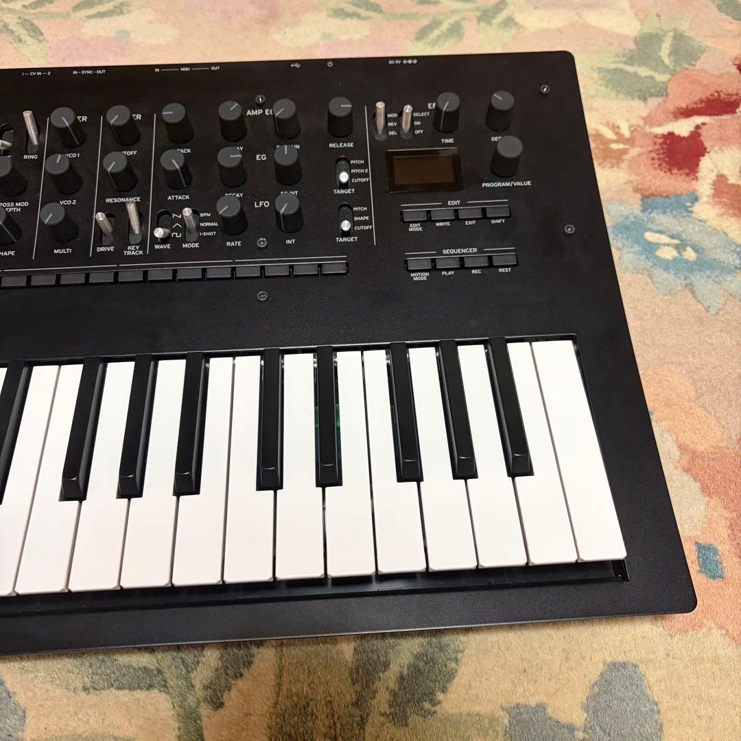 保証期間内　箱＆ケース付き【動作確認済み美品】KORG minilogue xd