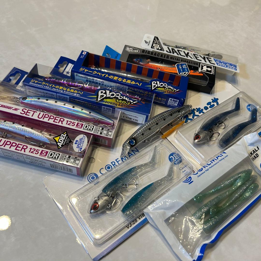 【内容組み直し！】青物/シーバスルアー 10点 まとめ売り 引退セット！