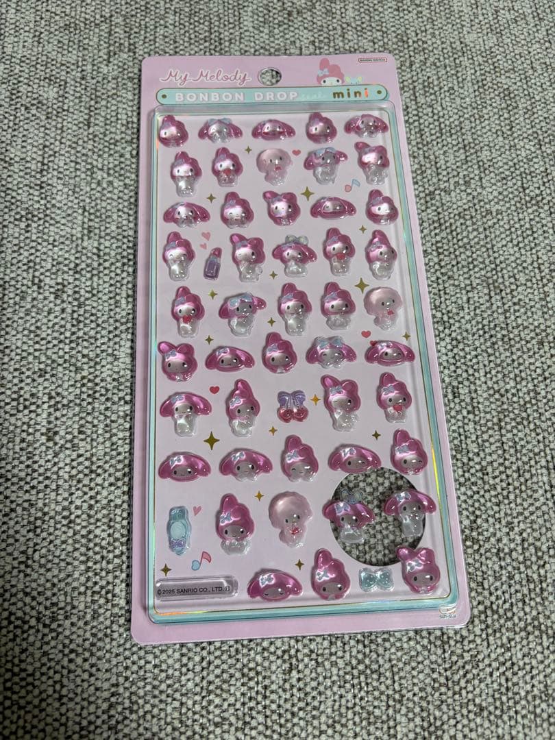 【正規品】ボンボンドロップシールミニ サンリオ全8種