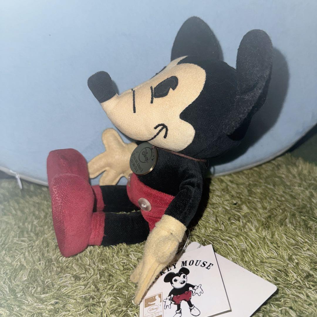 【新品】Disney　ウォルト・ディズニー110周年　レトロミッキー　ぬいぐるみ
