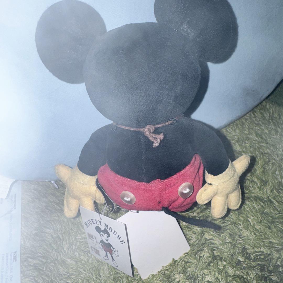 【新品】Disney　ウォルト・ディズニー110周年　レトロミッキー　ぬいぐるみ