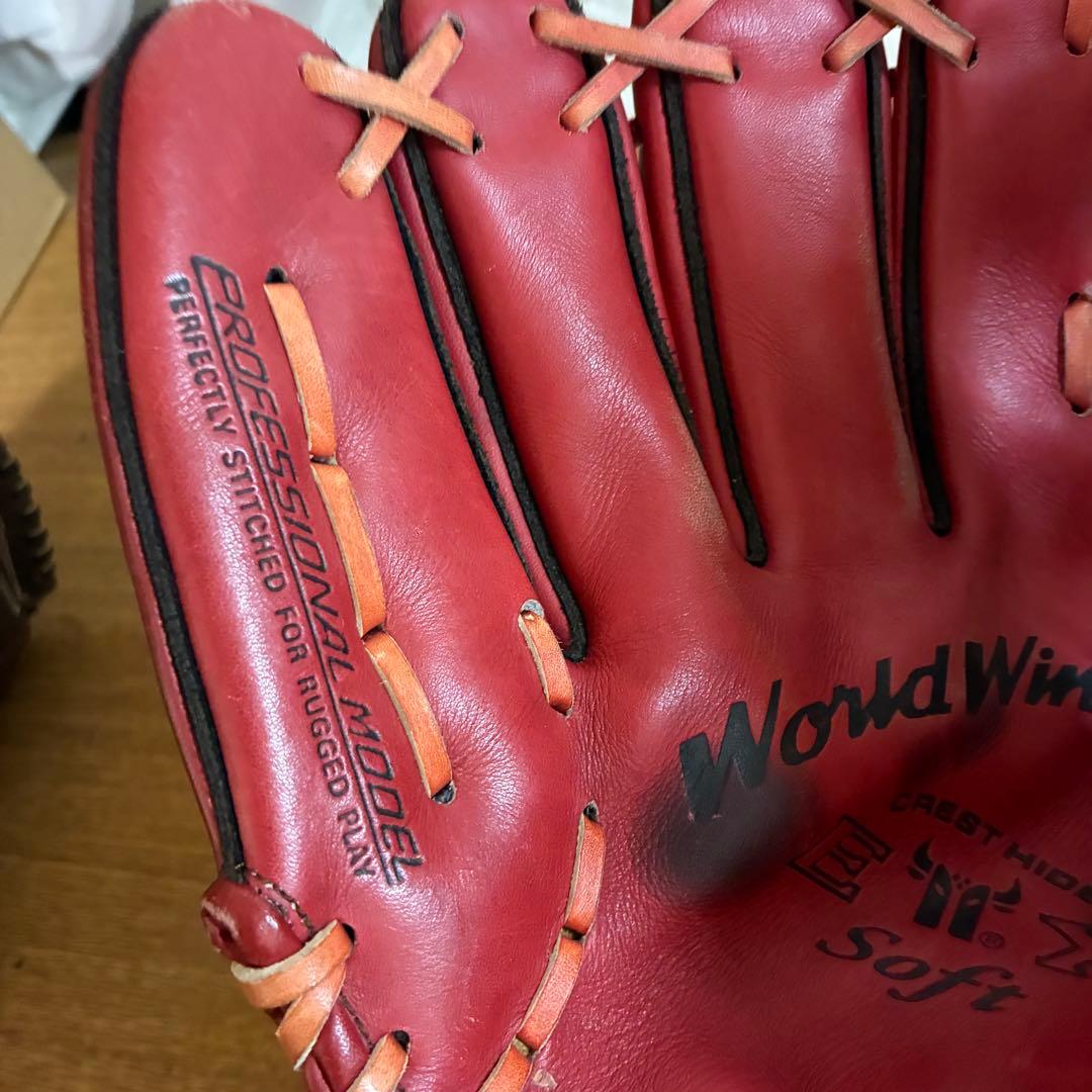 ミズノ ガチ 一般軟式 ソフト グローブ グラブ 内野用 美品
