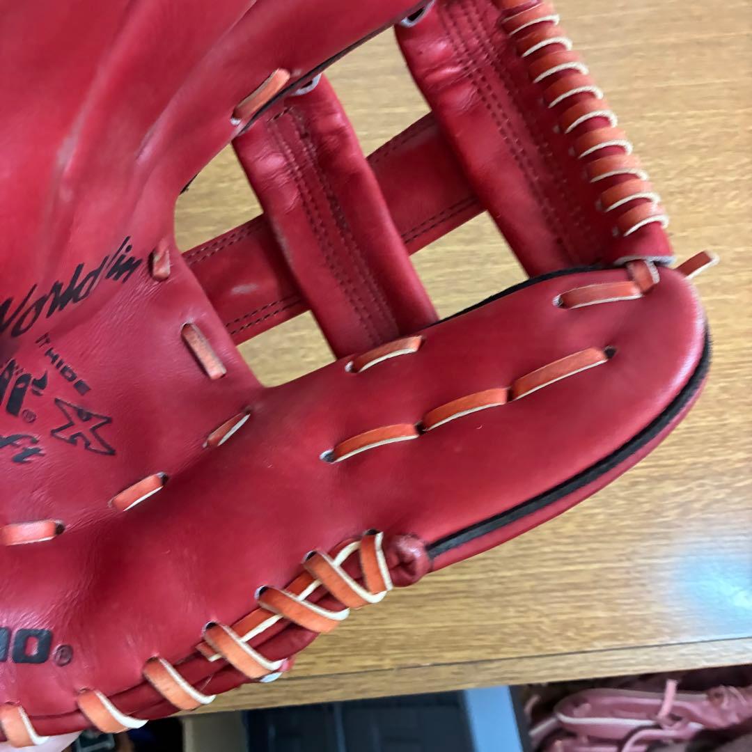 ミズノ ガチ 一般軟式 ソフト グローブ グラブ 内野用 美品