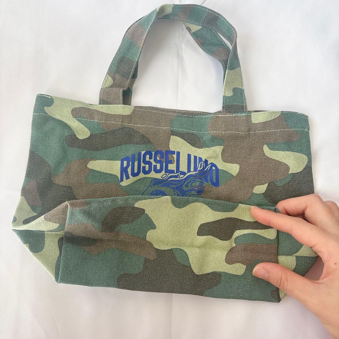 【非売品】Russeluno カートバッグ 迷彩 ラッセルノ　　未使用品　ゴルフ