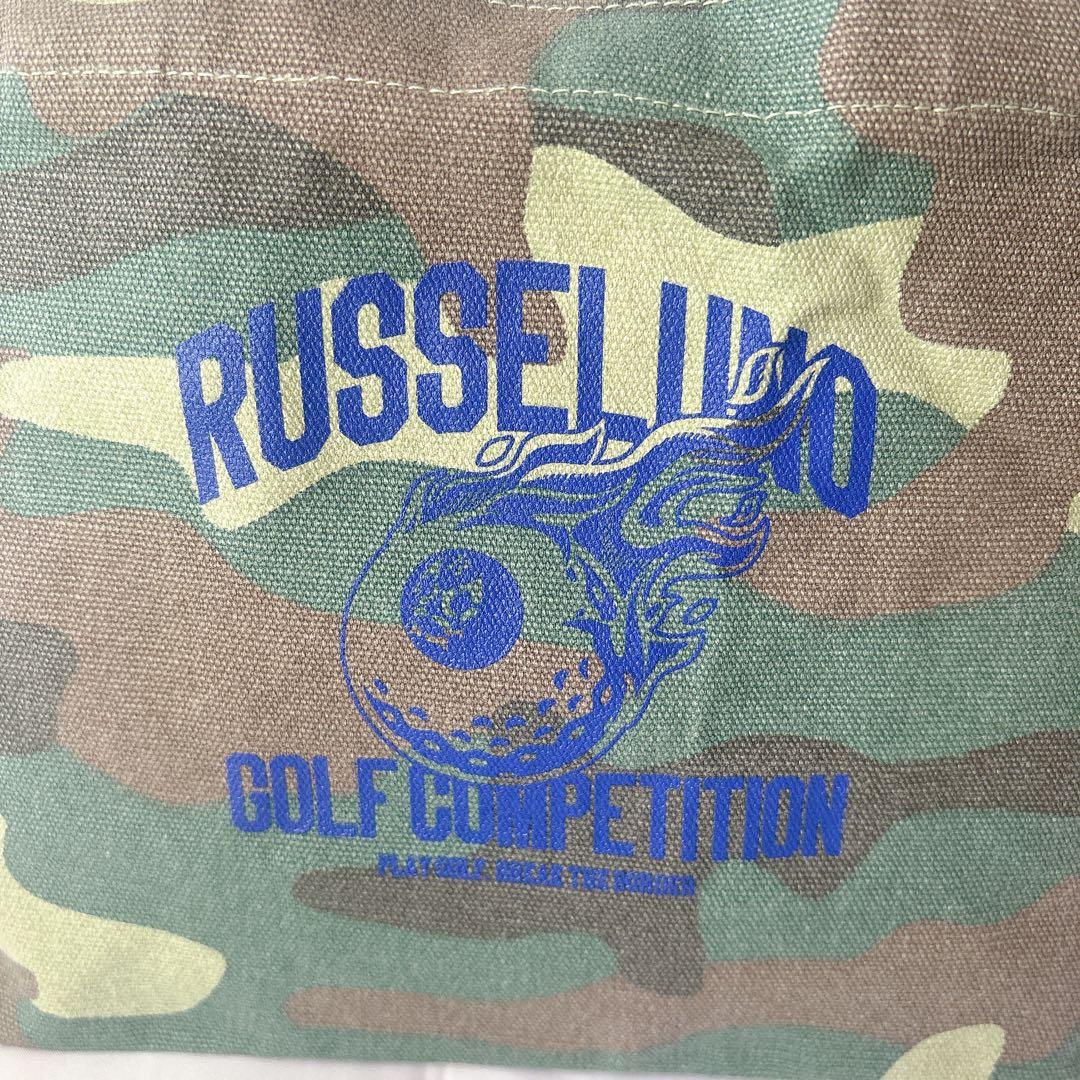 【非売品】Russeluno カートバッグ 迷彩 ラッセルノ　　未使用品　ゴルフ