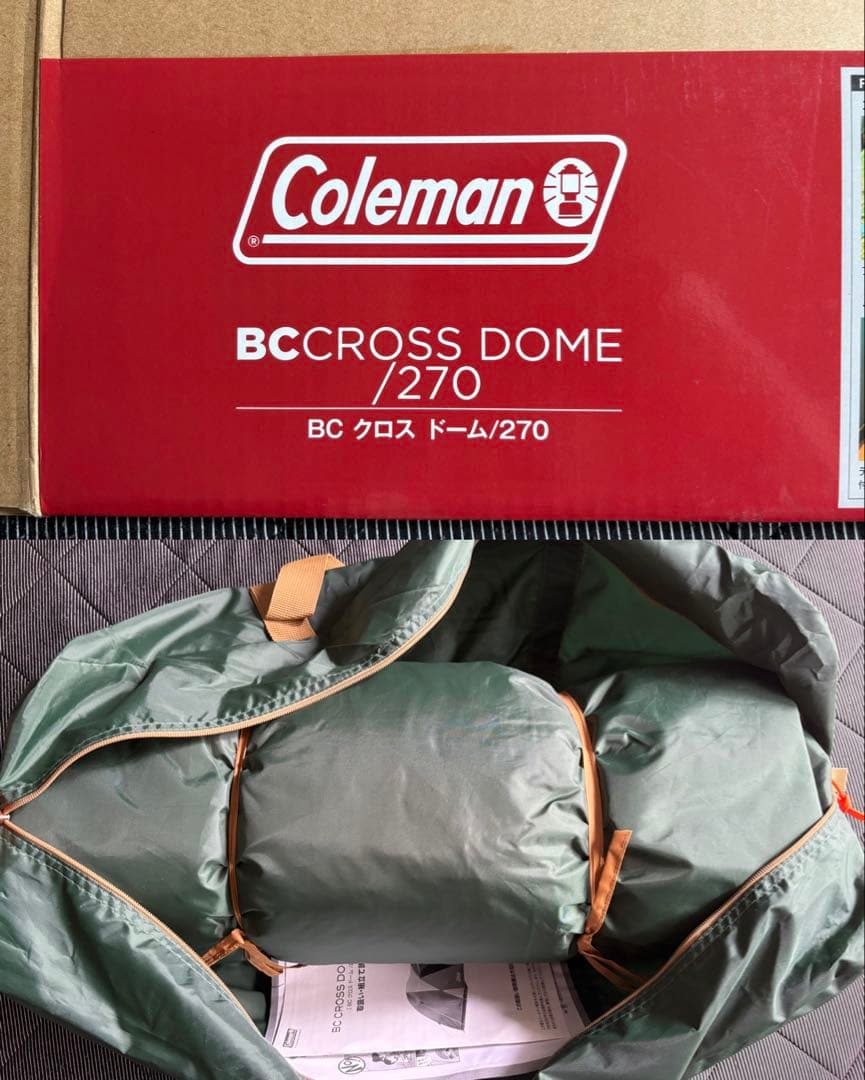 Coleman コールマン　BCクロスドーム270 グリーン