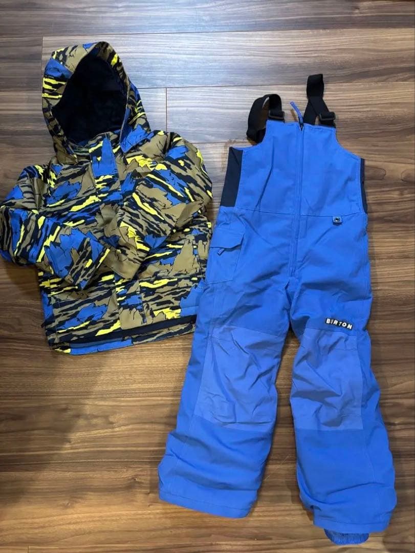 バートン　キッズ　上下セット　ウエア　110