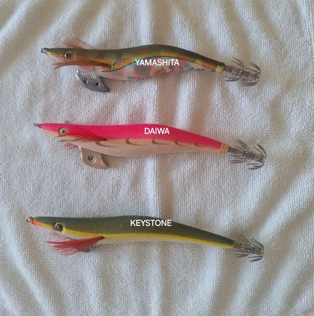 エギ 34個/ヨーズリ、 キーストーン、ダイワ、ヤマシタ