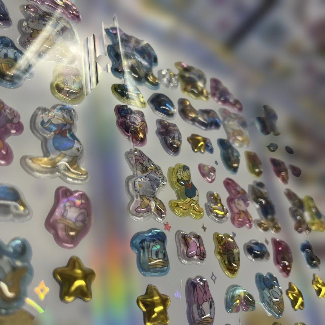 ドナルドデイジー うるちゅるポップシール×10枚セット♬まとめ売り ディズニー
