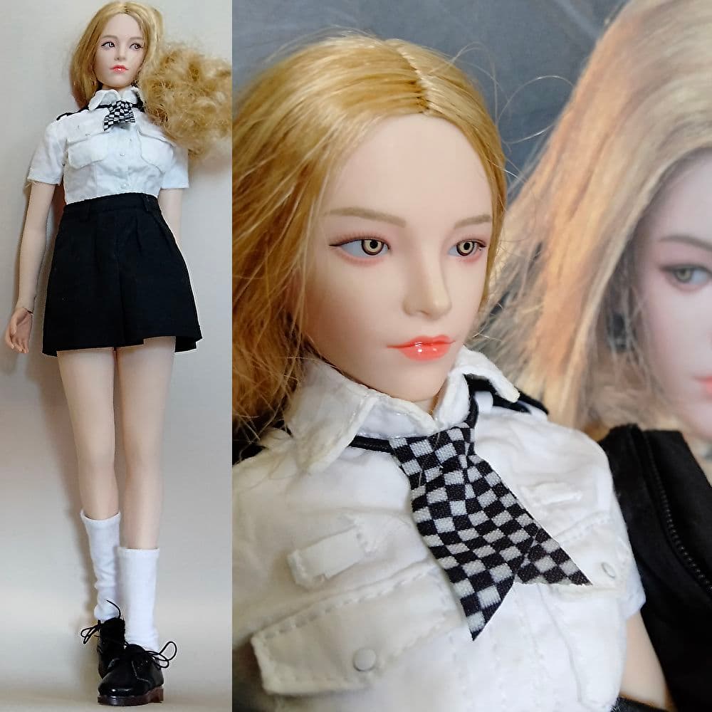 1/6 MODELING TOYS シームレス 眼球可動 TBLeague 警官
