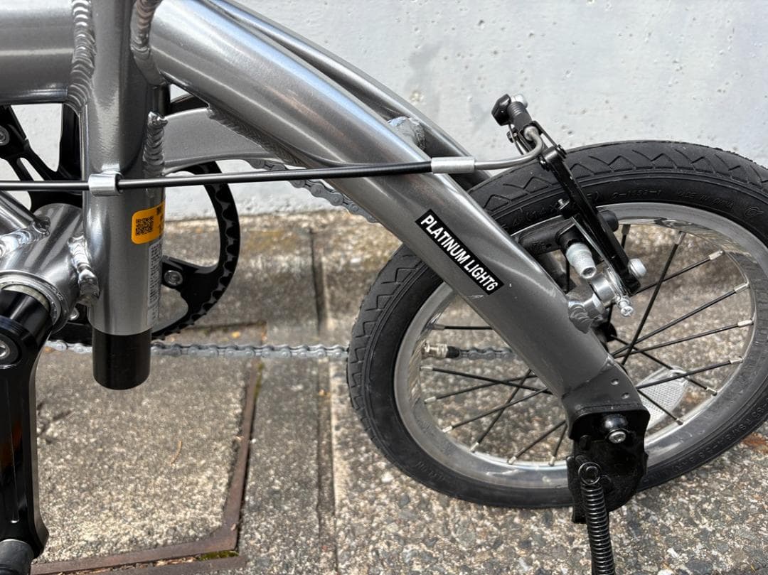 RENAULT折り畳み自転車 PLATINUM LIGHT6 14インチ　美品