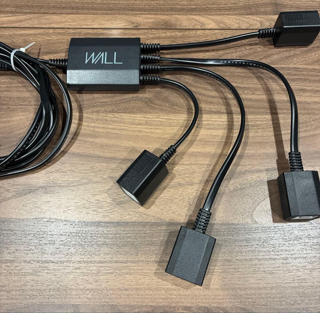 【美品】首振り機能テレビスタンドWALL V3 SW ハイタイプ　セット