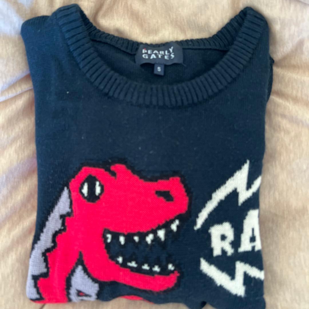 pearly gates パーリーゲイツ T-REXニット サイズ5 ①