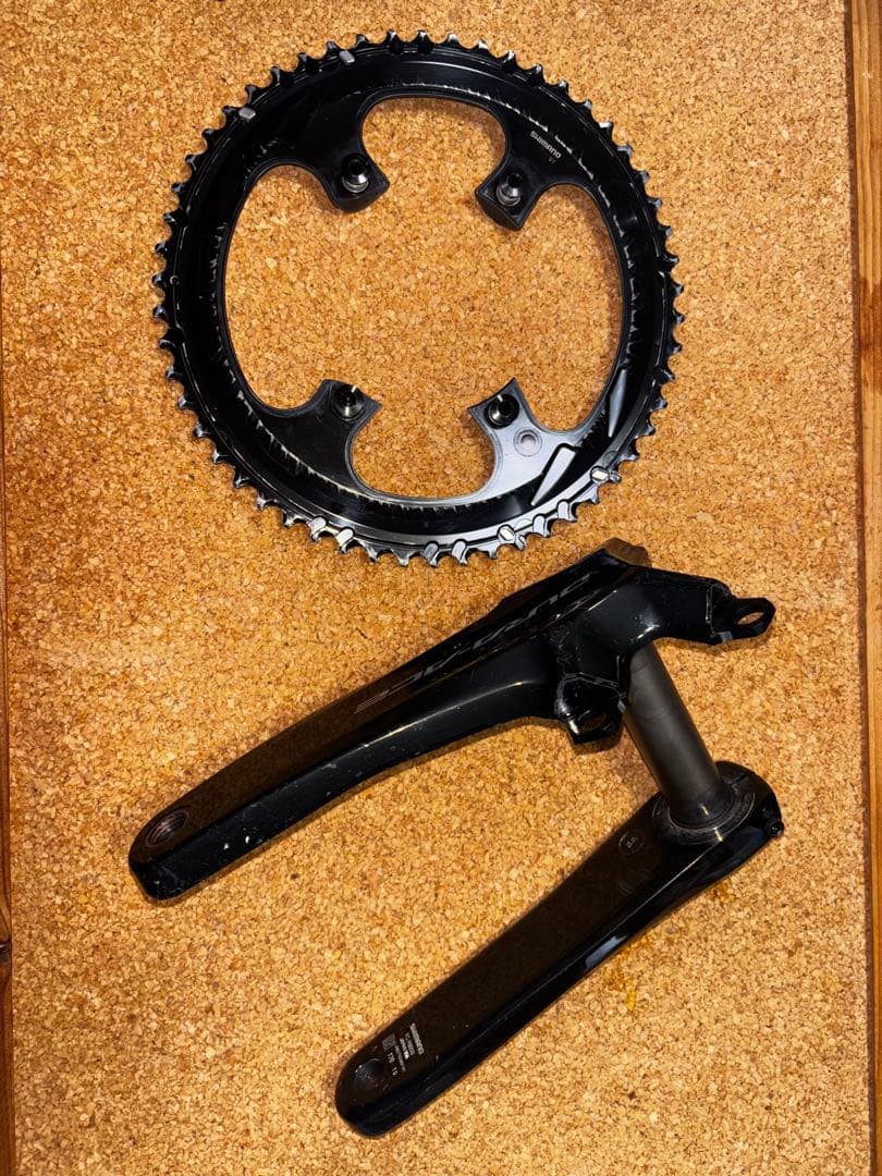 シマノDURA-ACE FC-R9200 クランク170mm54Tチェーンリング