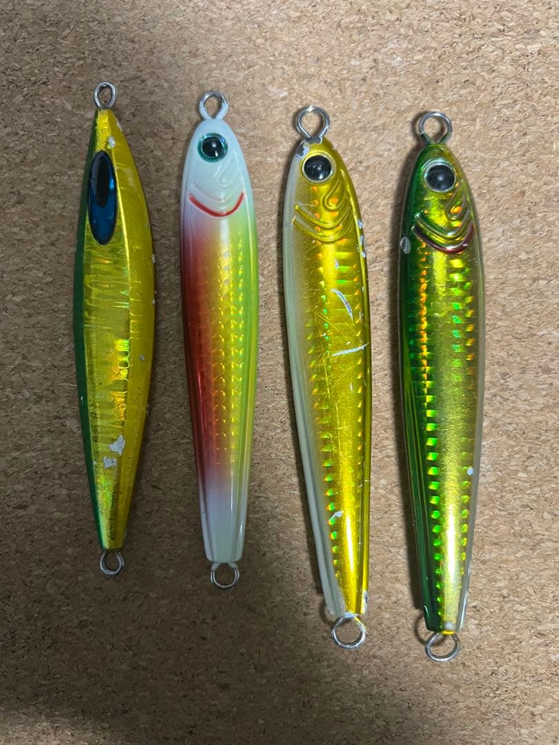 TGベイト180g×2、150g×1、FKジグTG　150g