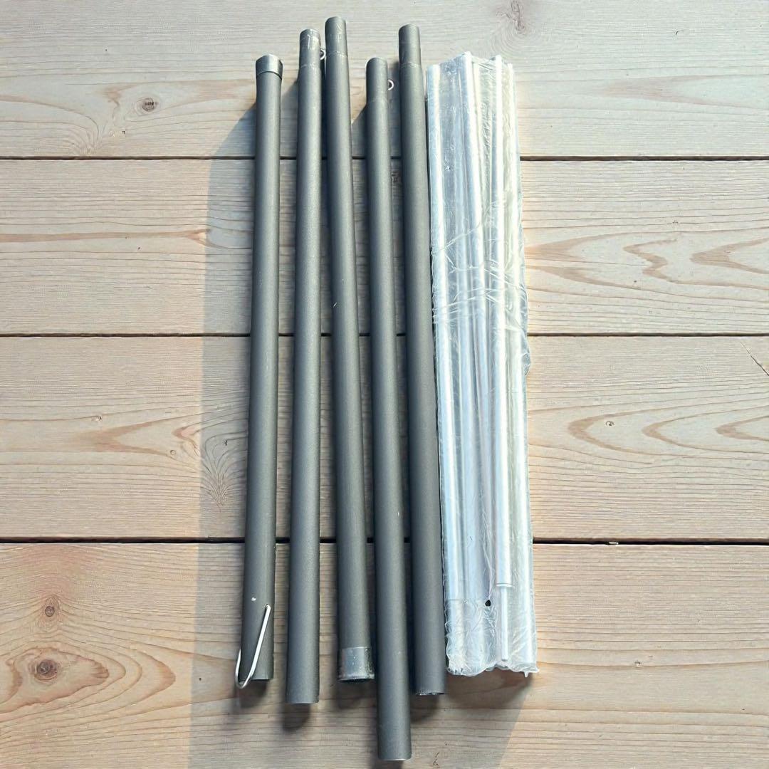数回使用のみ❣️ R/cr TCワンポールテント 460cm 煙突穴×2 キャンプ