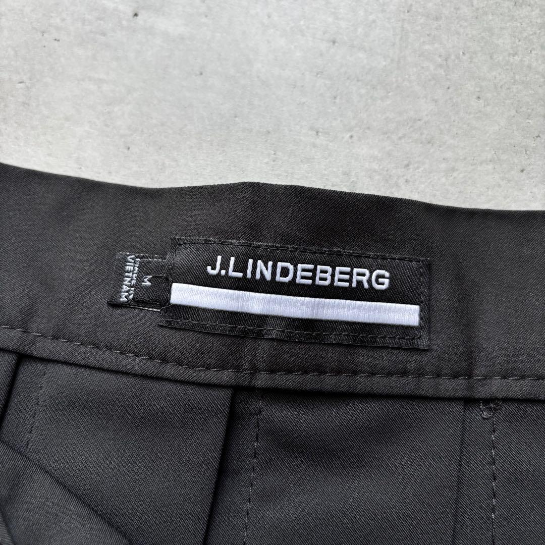 【極美品】J.LINDEBERG ジェイリンドバーグ プリーツスカート M 黒