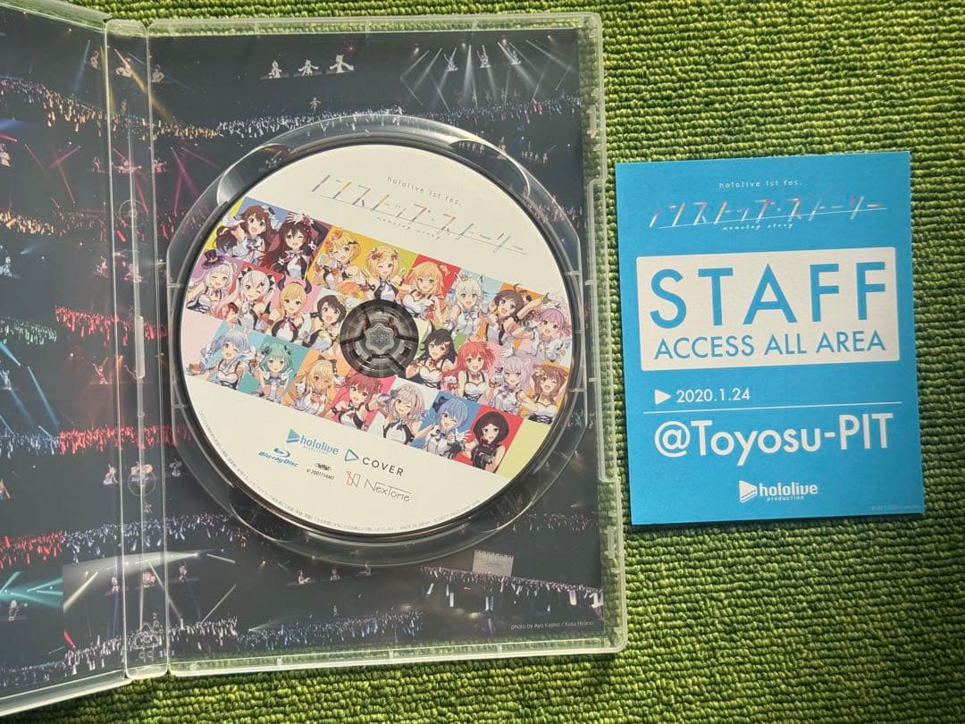 希少 ホロライブ hololive 1st fes. 銀テープ Blu-ray