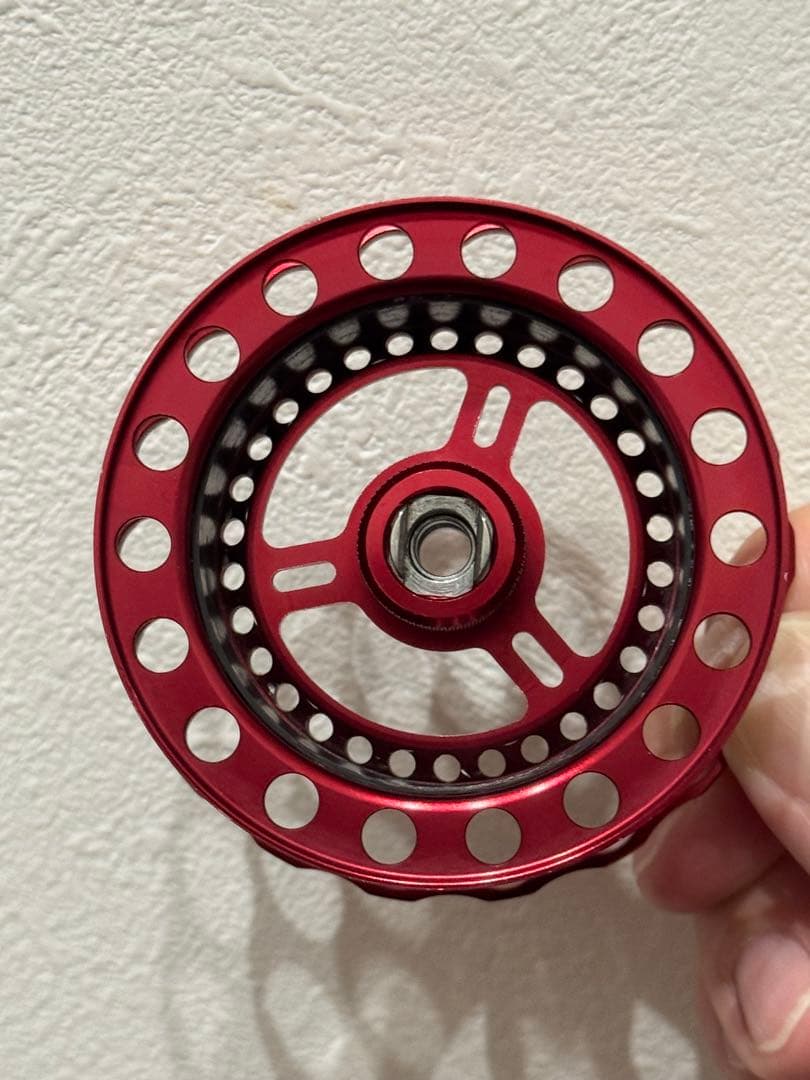 黒鯛工房 THEアスリート カスタムスプール 65F レッドチタン ①