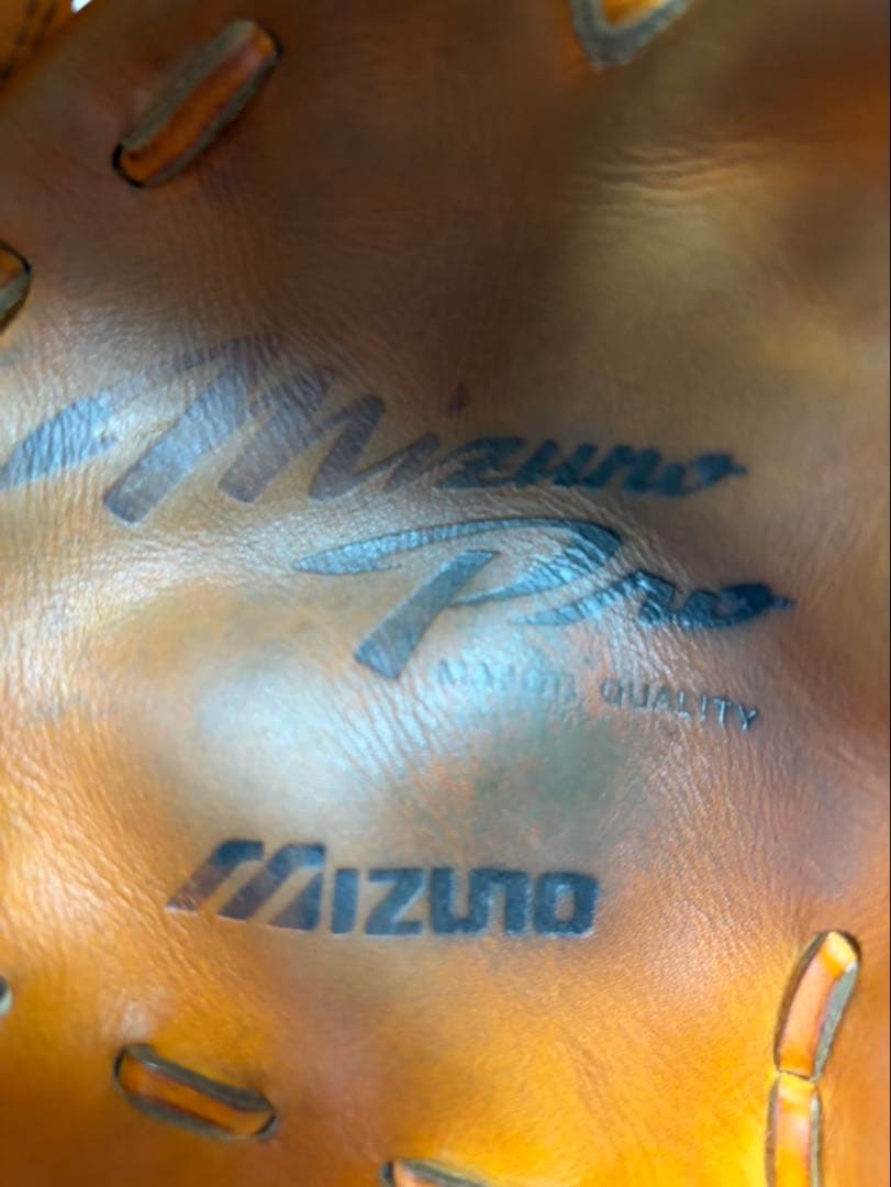 Mizuno Pro 硬式グローブ イエロー　坂本勇人モデル
