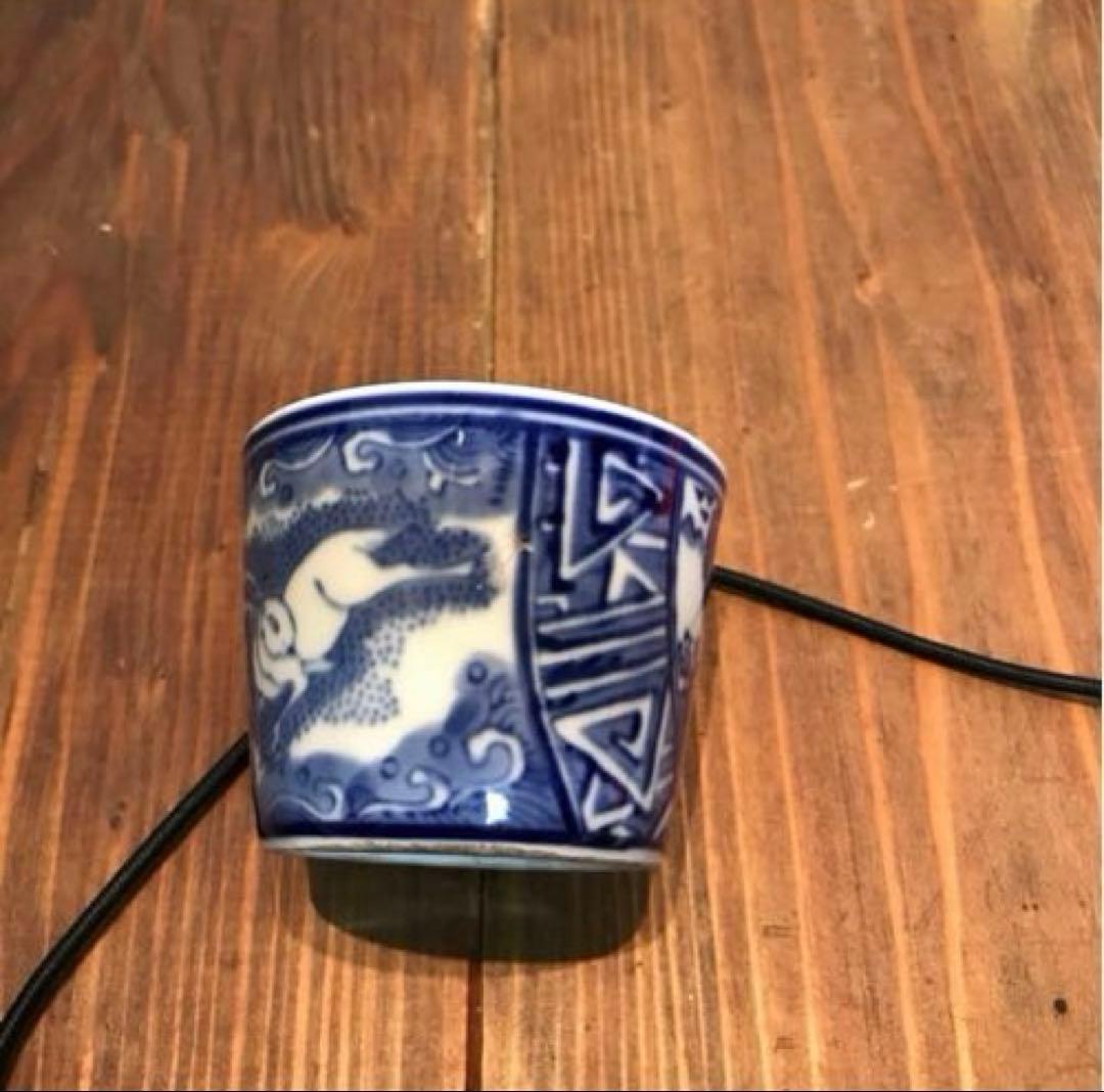 美品　古伊万里　波兎　蕎麦猪口　ソバ猪口　そばちょこ　向付　うさぎ　時代物