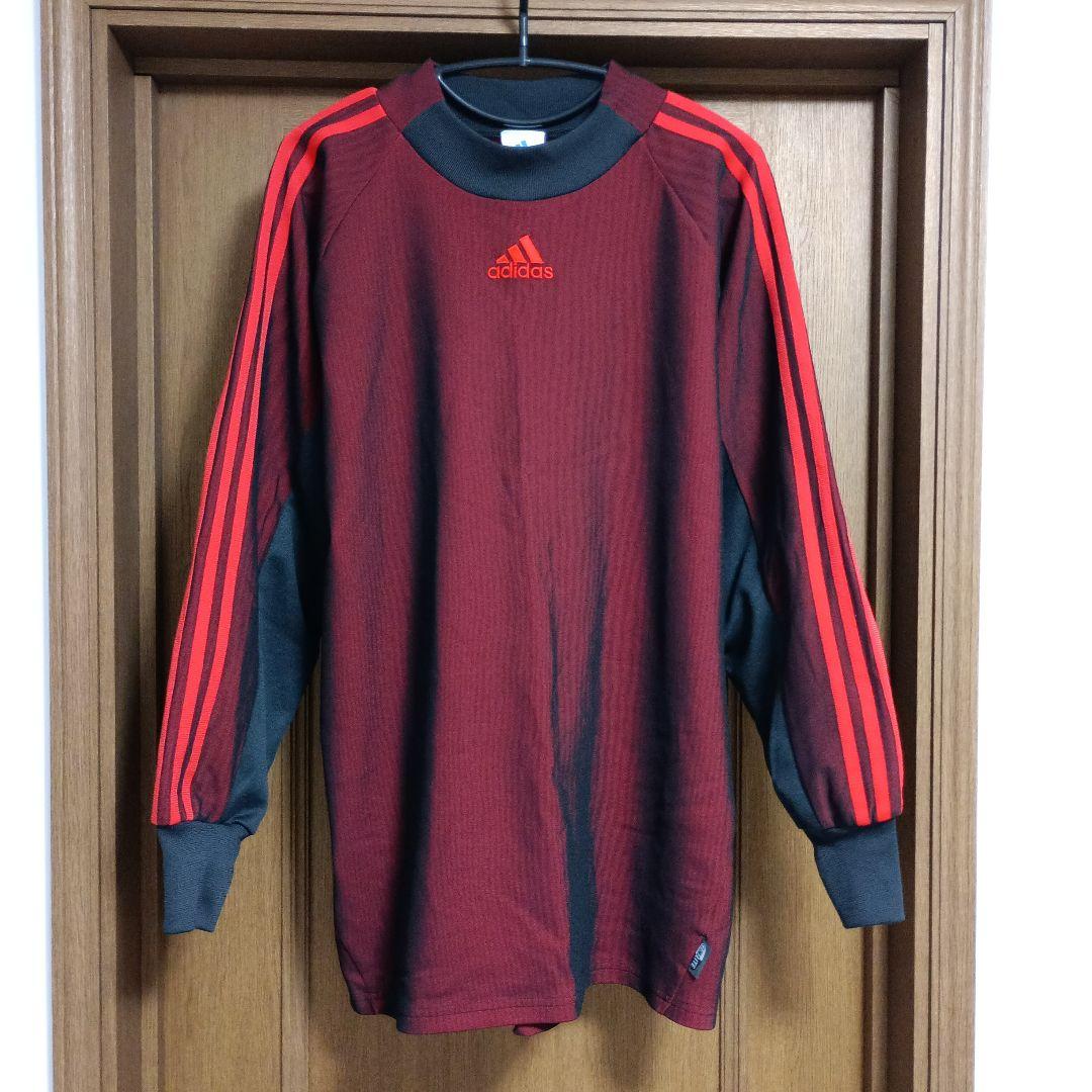 adidas 長袖 キーパー シャツ y2k 2002