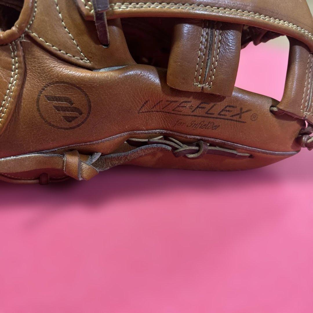 Mizuno Lite-Flex 硬式グローブ 茶色