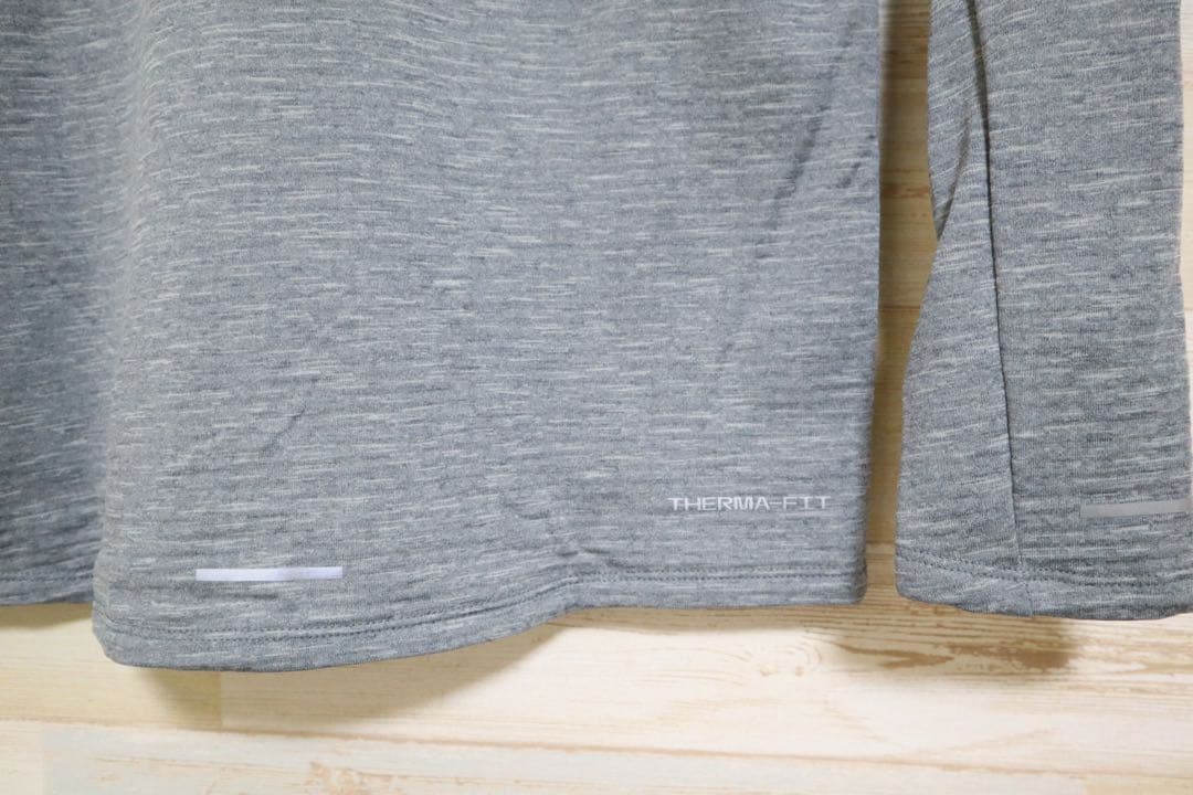 NIKE ナイキ エレメント ランニング ハーフジップ 長袖シャツ 冬用　裏起毛