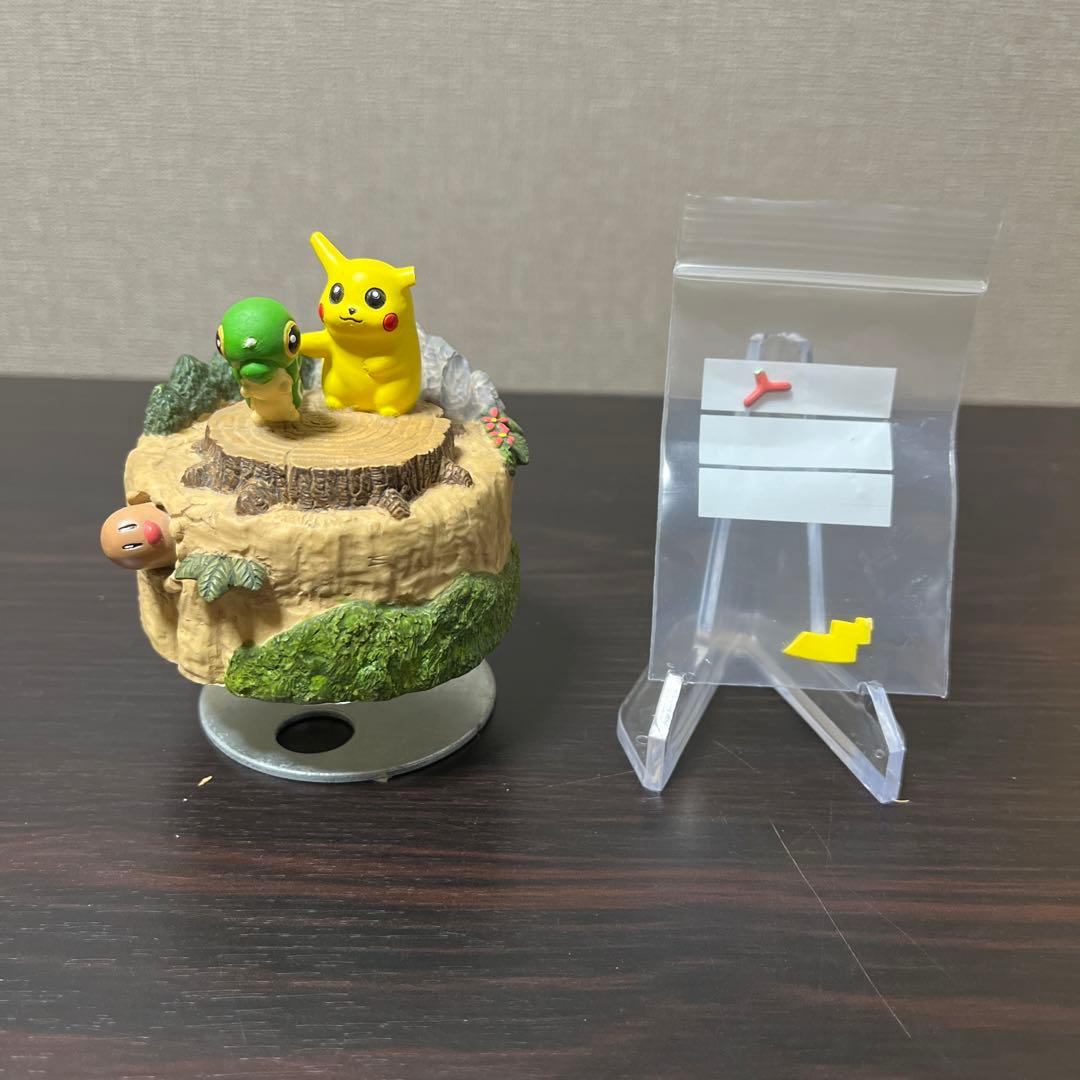ポケモン　オルゴール　ピカチュウ、キャタピー、ディグダ　当時品