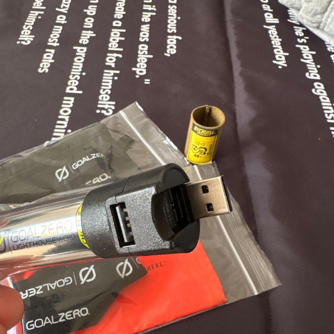 美品　GOALZERO LIGHTHOUSE MICRO CHARGE 他