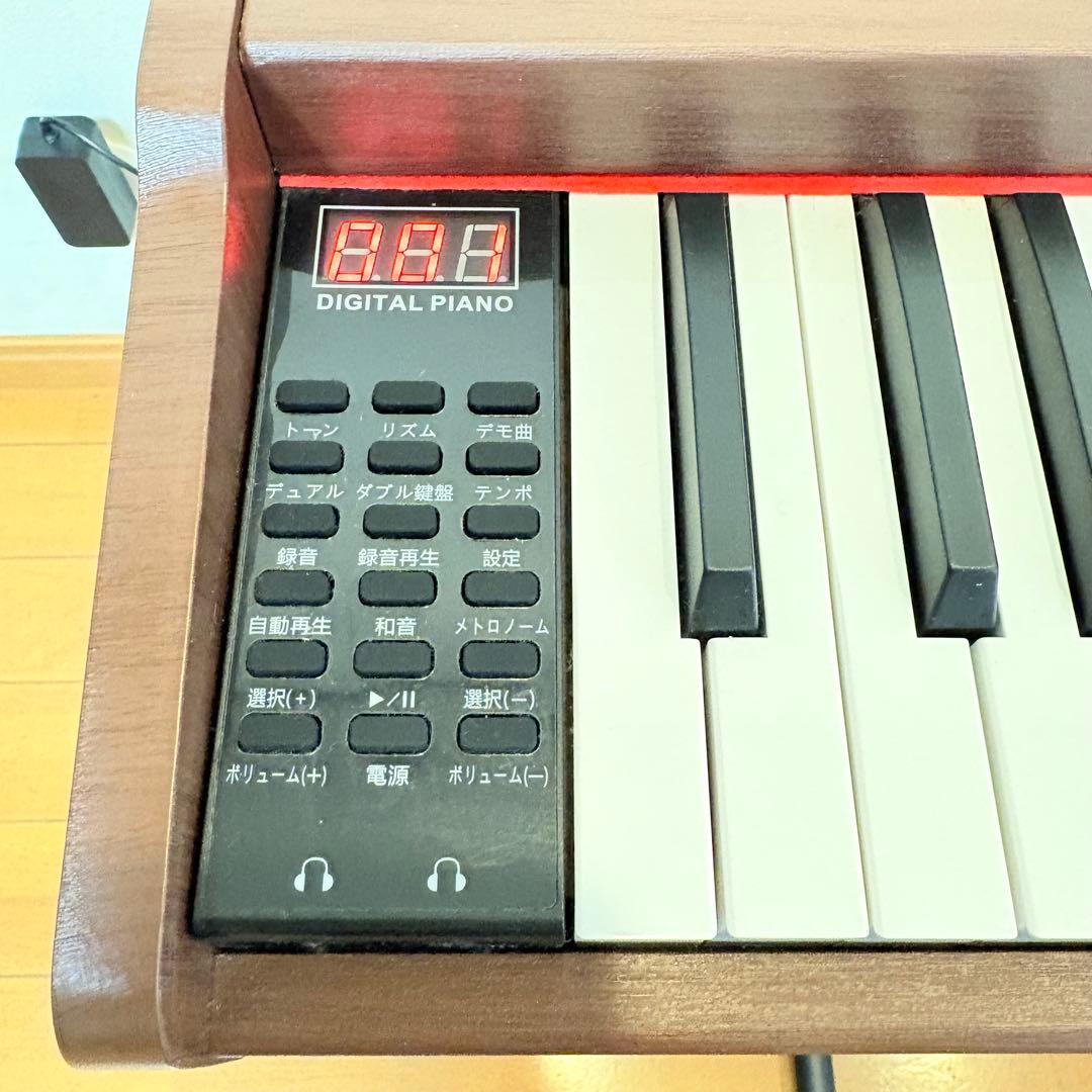 【美品・動作良好】Longeye 88鍵盤 電子ピアノ スタンド付属