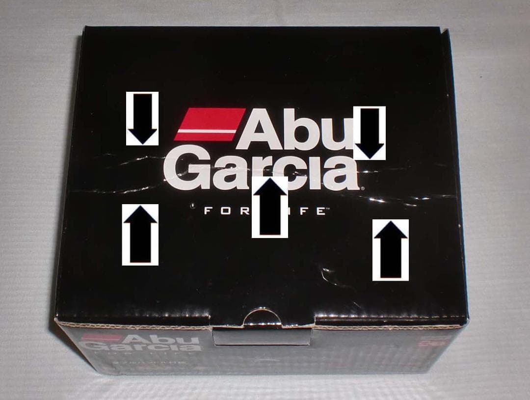 Ａｂｕ　オーシャンフィールドＢＧ【左巻】スペアハンドル付　新品（※箱折り目有り）