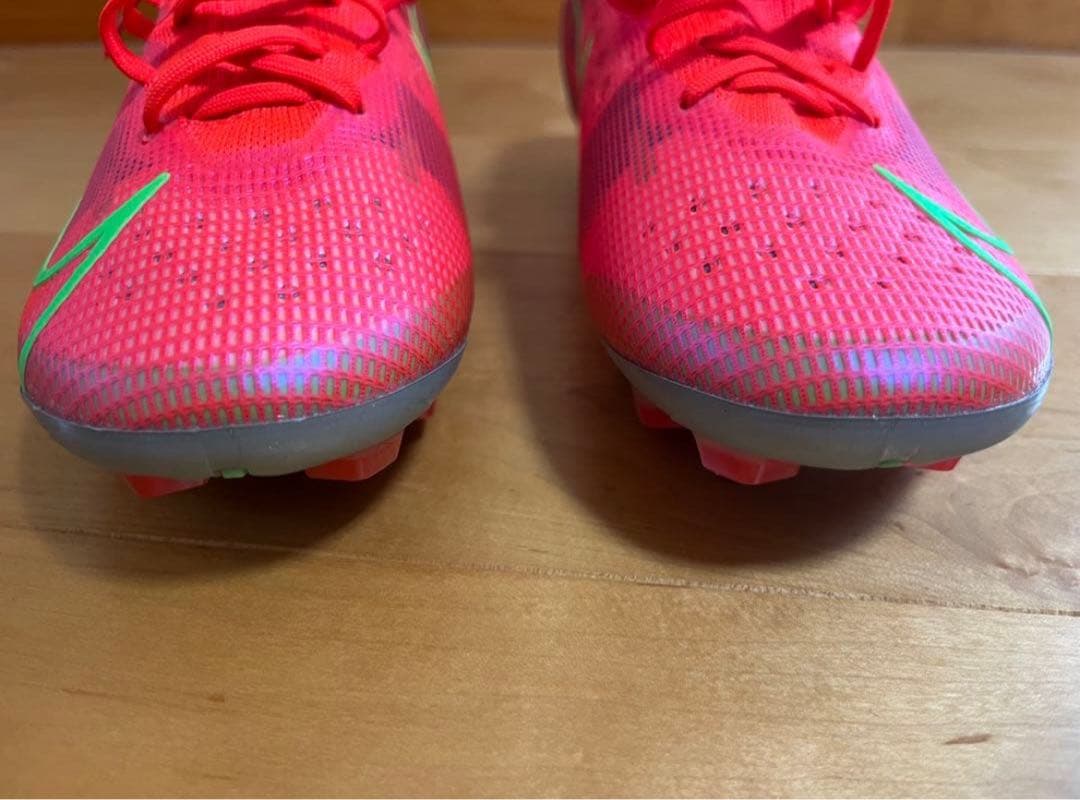 Nike Mercurial サッカーシューズ ピンク/グリーン