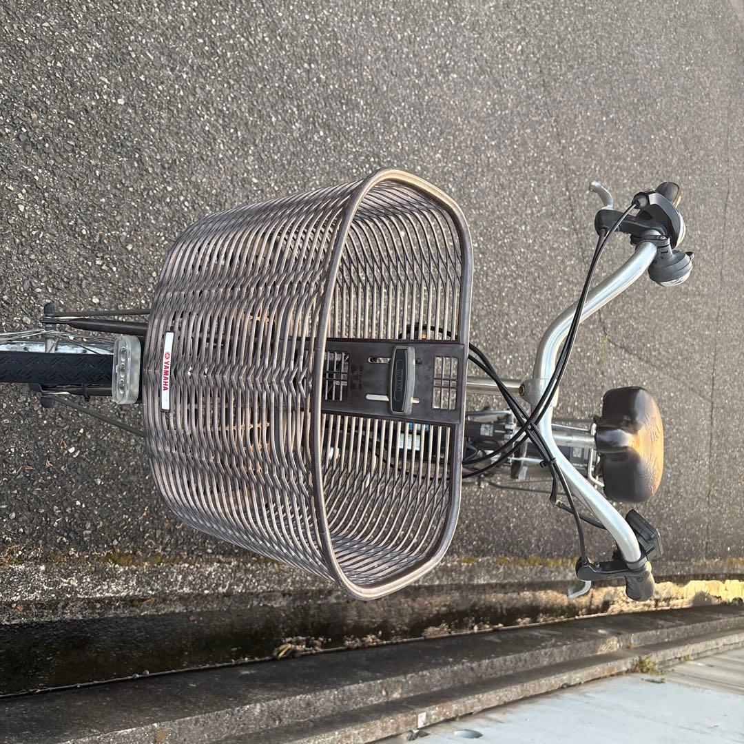 電動アシスト自転車 ダークグレー YAMAHA PASS NATURE