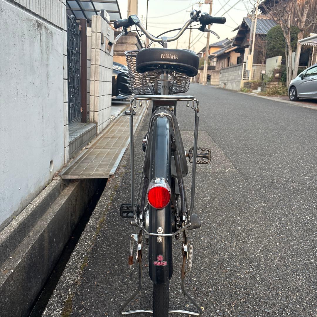 電動アシスト自転車 ダークグレー YAMAHA PASS NATURE