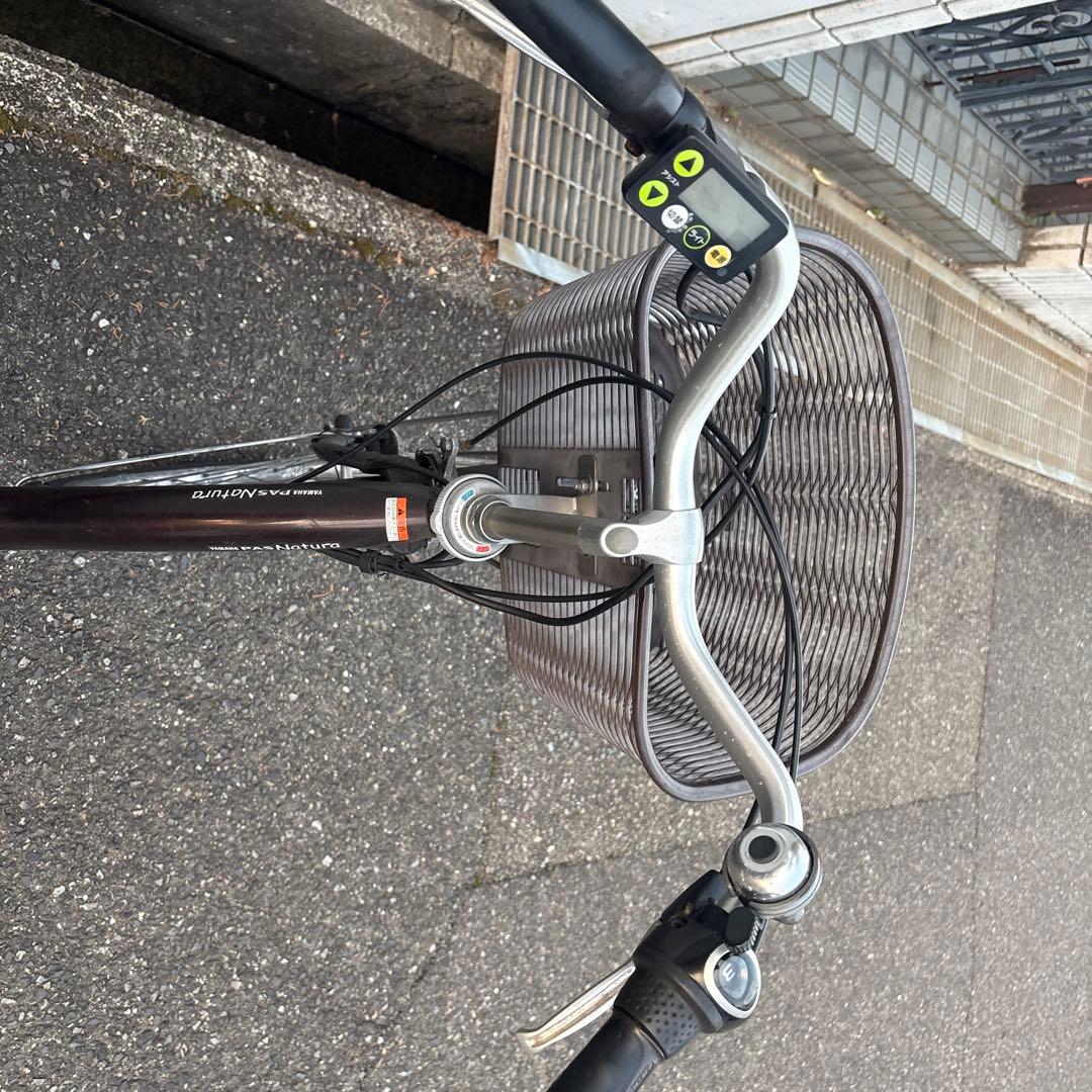 電動アシスト自転車 ダークグレー YAMAHA PASS NATURE