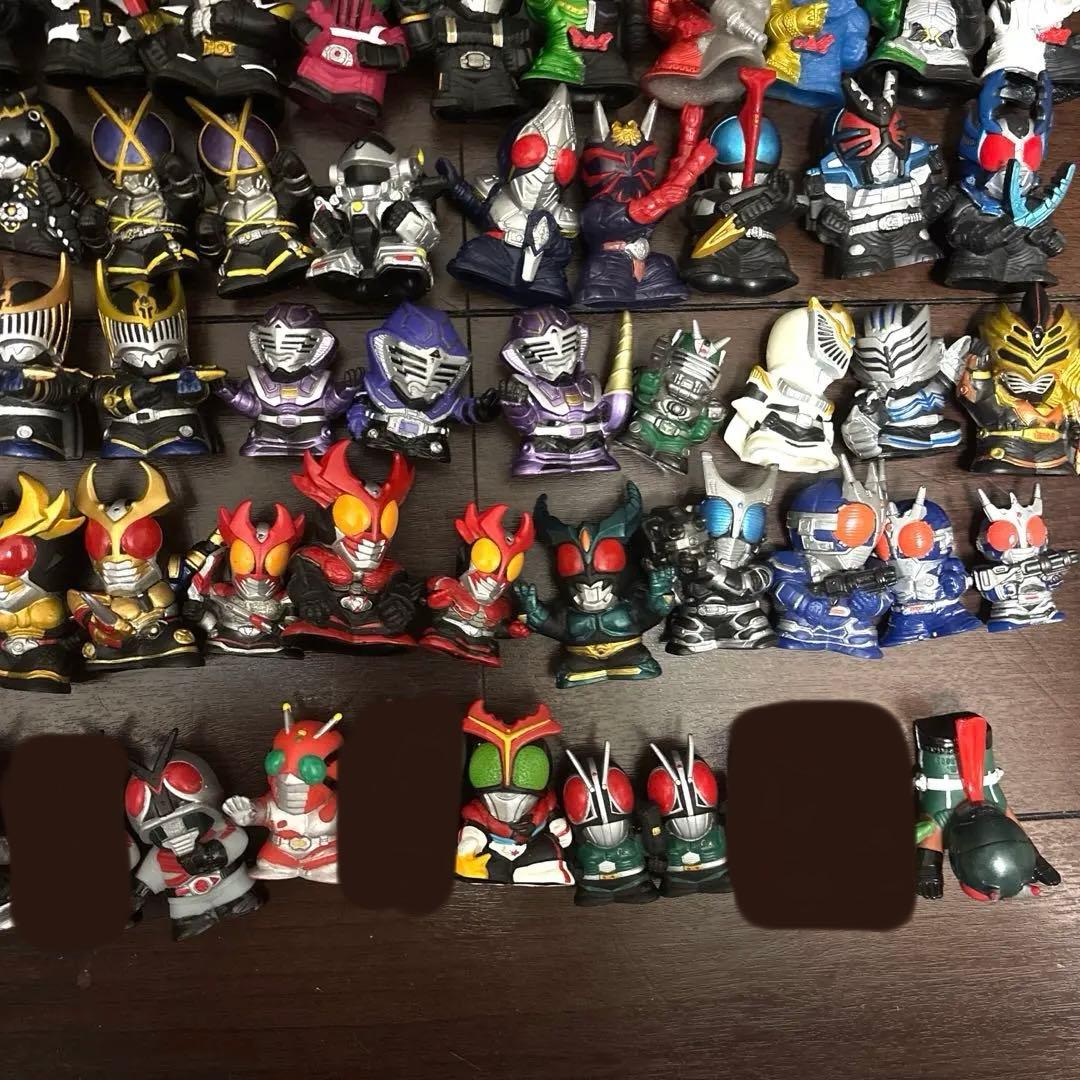 仮面ライダー 指人形 フィギュア まとめ売り 93体