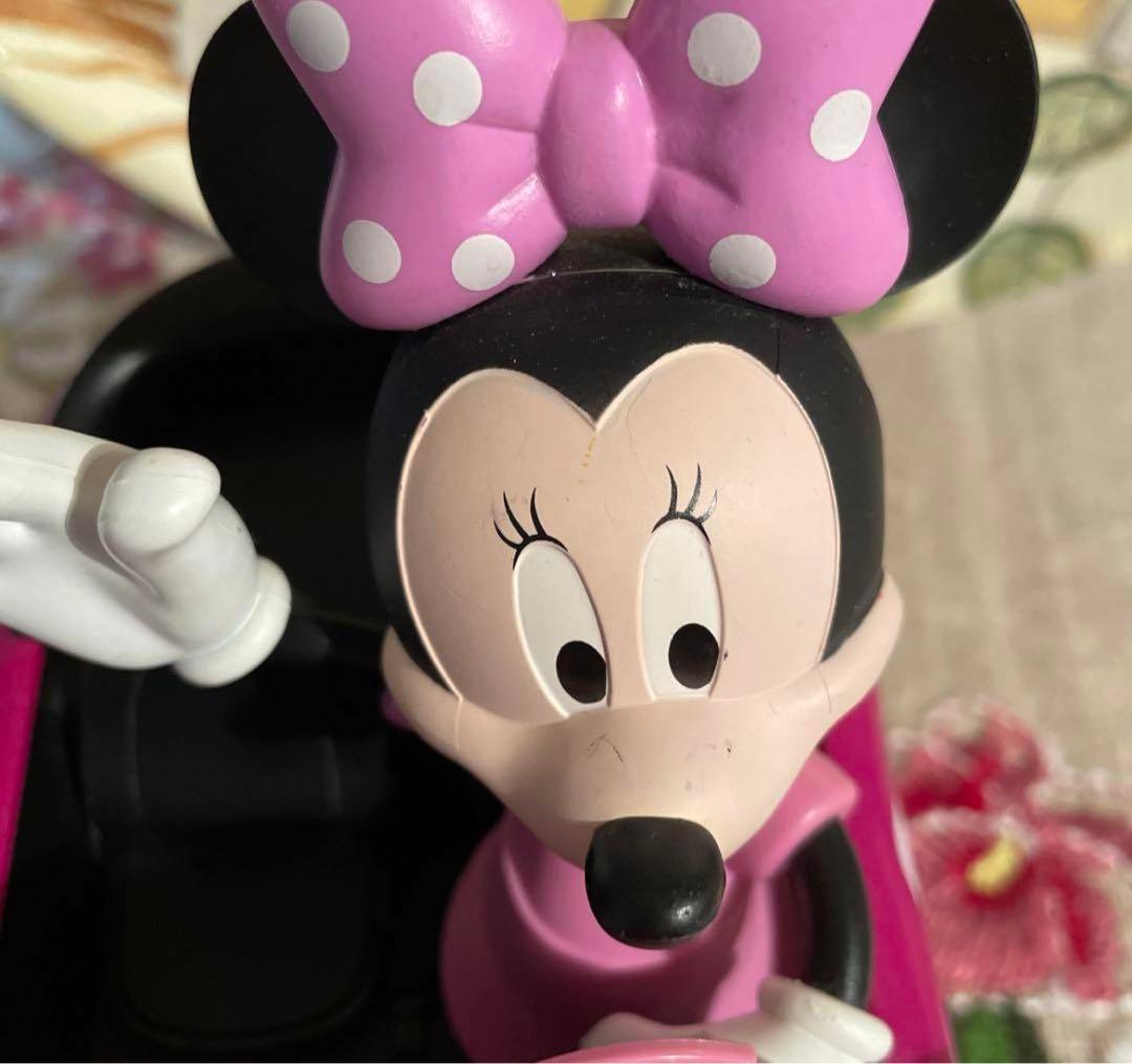 ディズニー ミニー マウス ボウ-ティーク　ボウチューンズ　 目覚まし時計