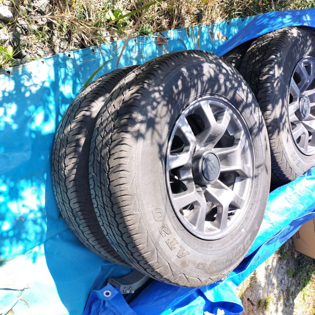 ジムニー　純正ホイールとタイヤの4本セット